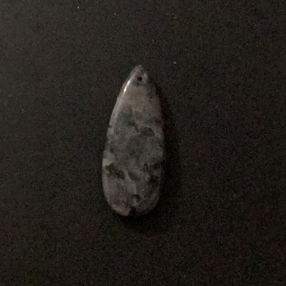 Elegant Teardrop Stone Pendant